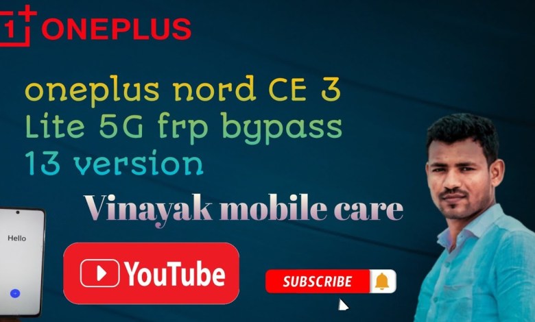 OnePlus Nord CE 3 Lite 5G FRP Google Bypass OnePlus Nord CE 3 Lite 5G FRP Google Bypass