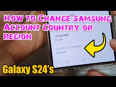 Galaxy S24: How to Change Your Samsung Account Galaxy S24: How to Change Your Samsung Account