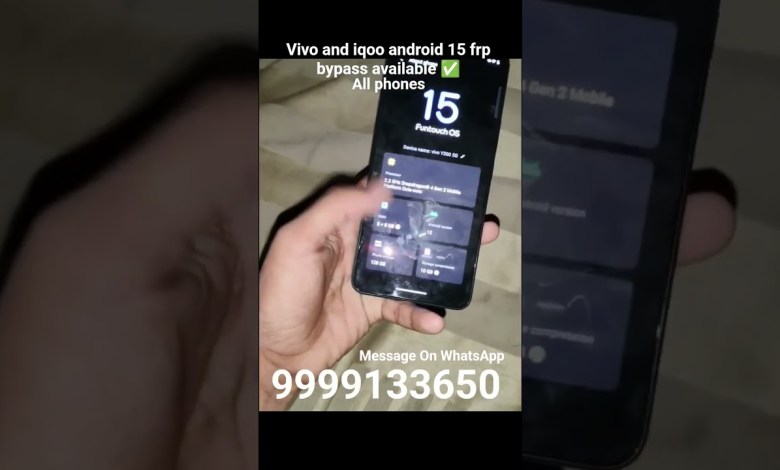 Unlocking Secrets: Curiosity-Driven Guide to iQOO and Vivo Android 15 FRP Bypass! Unlocking Secrets: Curiosity-Driven Guide to iQOO and Vivo Android 15 FRP Bypass!