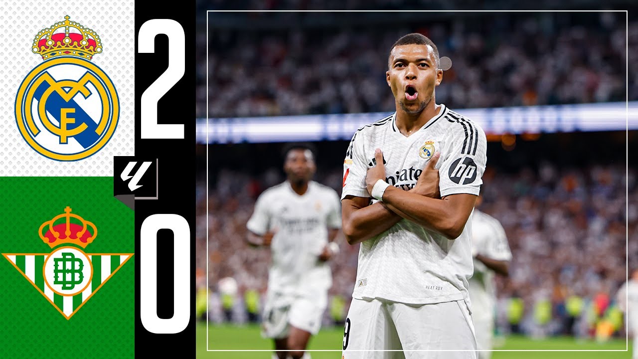 HIGHLIGHTS | Real Madrid 2-0 Real Betis | LaLiga HIGHLIGHTS | Real Madrid 2-0 Real Betis | LaLiga