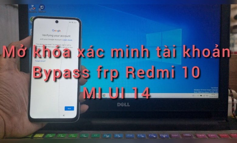 Unlock Account Verification REDMI 10 – BYPASS FRP REDMI Unlock Account Verification REDMI 10 – BYPASS FRP REDMI