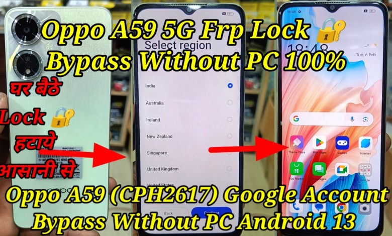 Oppo A59 5G Frp Lock Bypass Without PC 100%/Oppo a59 Oppo A59 5G Frp Lock Bypass Without PC 100%/Oppo a59