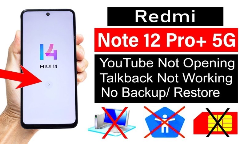 Redmi Note 12 Pro+ 5G Frp Bypass Miui 14 ANDROID 14 Redmi Note 12 Pro+ 5G Frp Bypass Miui 14 ANDROID 14