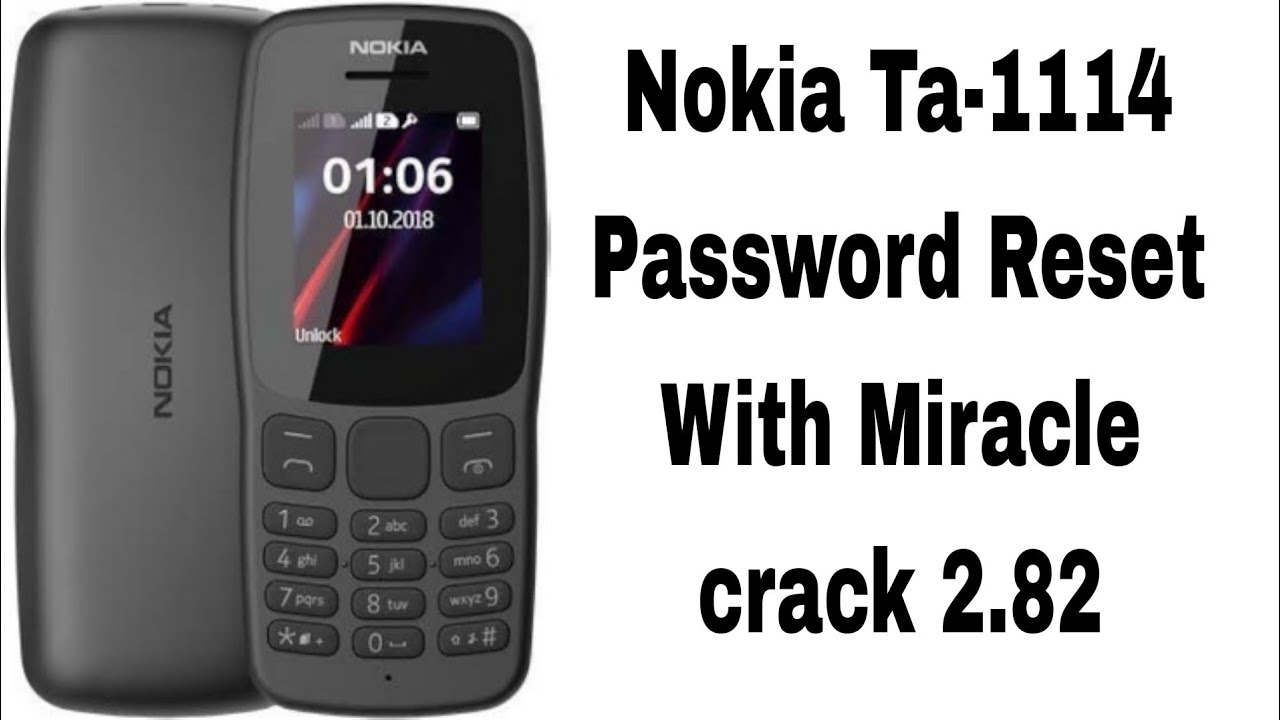 Nokia TA-1114 Security Code Reset with Free tool Crack Nokia TA-1114 Security Code Reset with Free tool Crack