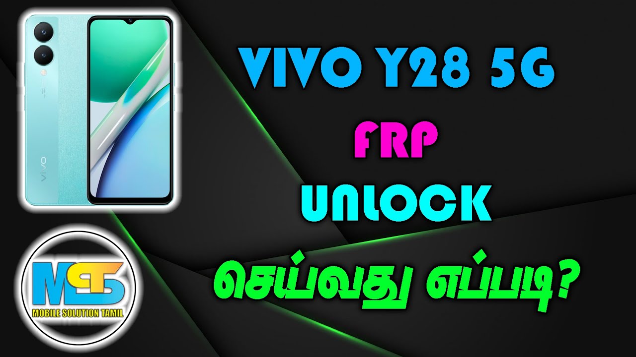How to Unlock Vivo Y28 5g FRP-in Tamil How to Unlock Vivo Y28 5g FRP-in Tamil