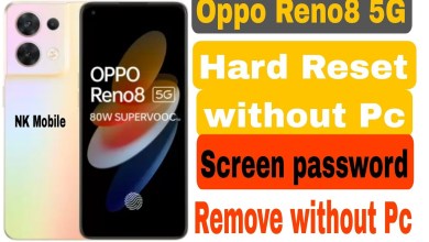 Oppo Reno8 5G Hard Reset solution without Pc Oppo Reno8 5G Hard Reset solution without Pc
