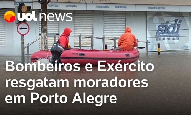 Volta das chuvas no Rio Grande do Sul: bombeiros e Volta das chuvas no Rio Grande do Sul: bombeiros e