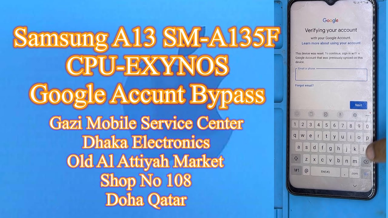 Samsung A13 FRP Bypass | SM A135F | Chimera Tool Samsung A13 FRP Bypass | SM A135F | Chimera Tool