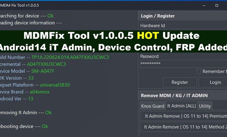 How To Active MDMFix Tool KG Lock Remove Tool 2024 How To Active MDMFix Tool KG Lock Remove Tool 2024