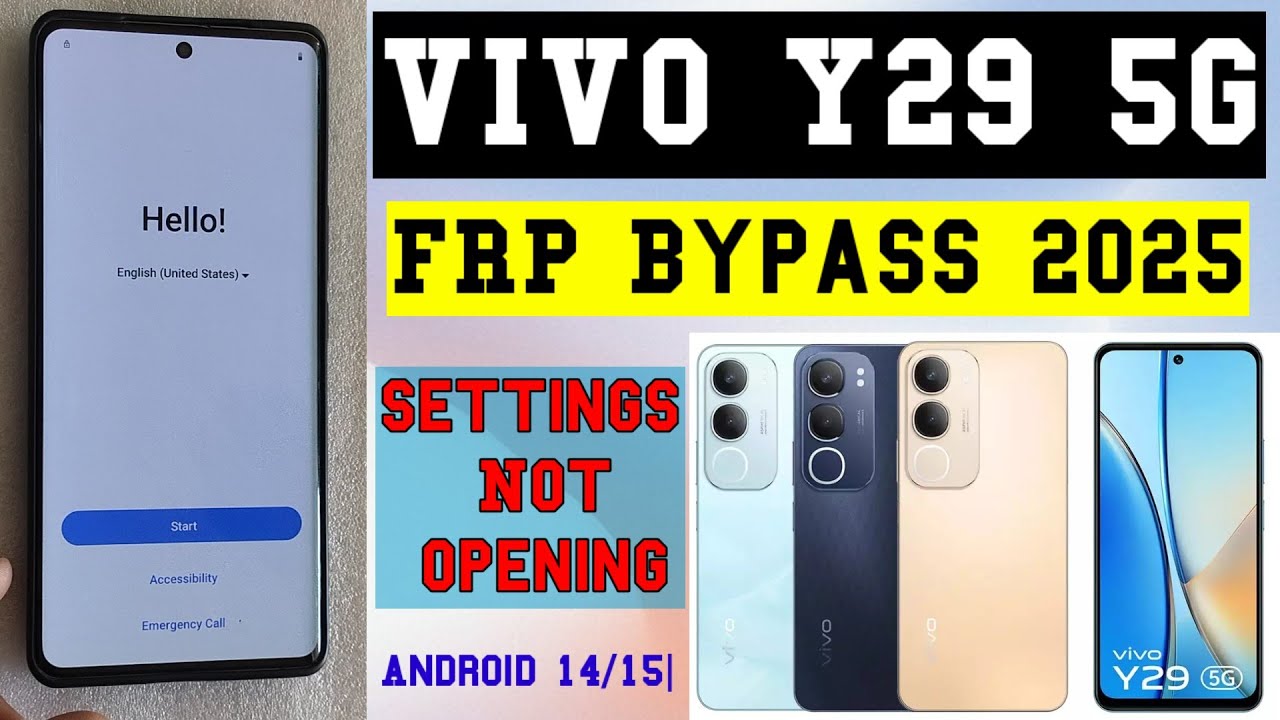 Unlocking Secrets: VIVO Y29 5G FRP Bypass 2025 – What You Need to Know About Google Lock Removal! Unlocking Secrets: VIVO Y29 5G FRP Bypass 2025 – What You Need to Know About Google Lock Removal!