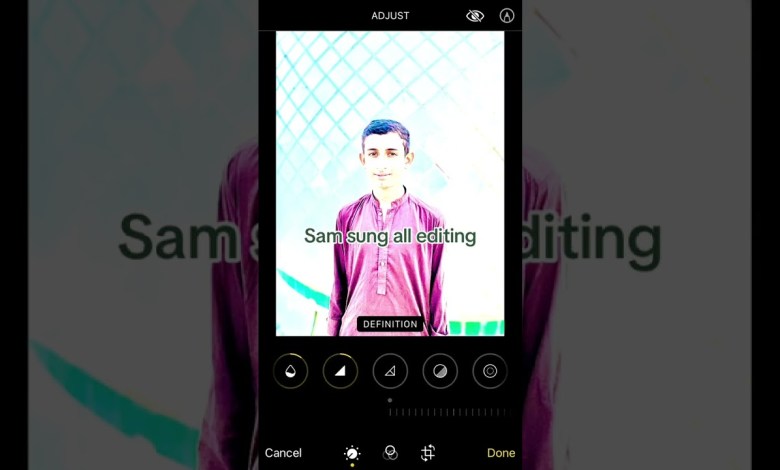 Samsung photo editing Samsung photo editing