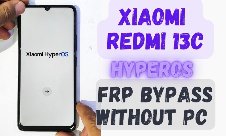 Xiaomi redmi 13c hyperOS frp bypass without pc Xiaomi redmi 13c hyperOS frp bypass without pc