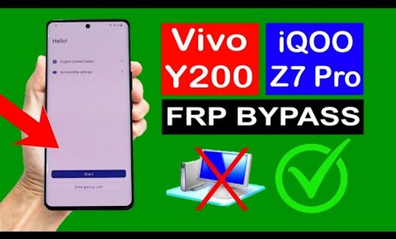vivo y200 5g frp bypass Android 14 google Account vivo y200 5g frp bypass Android 14 google Account