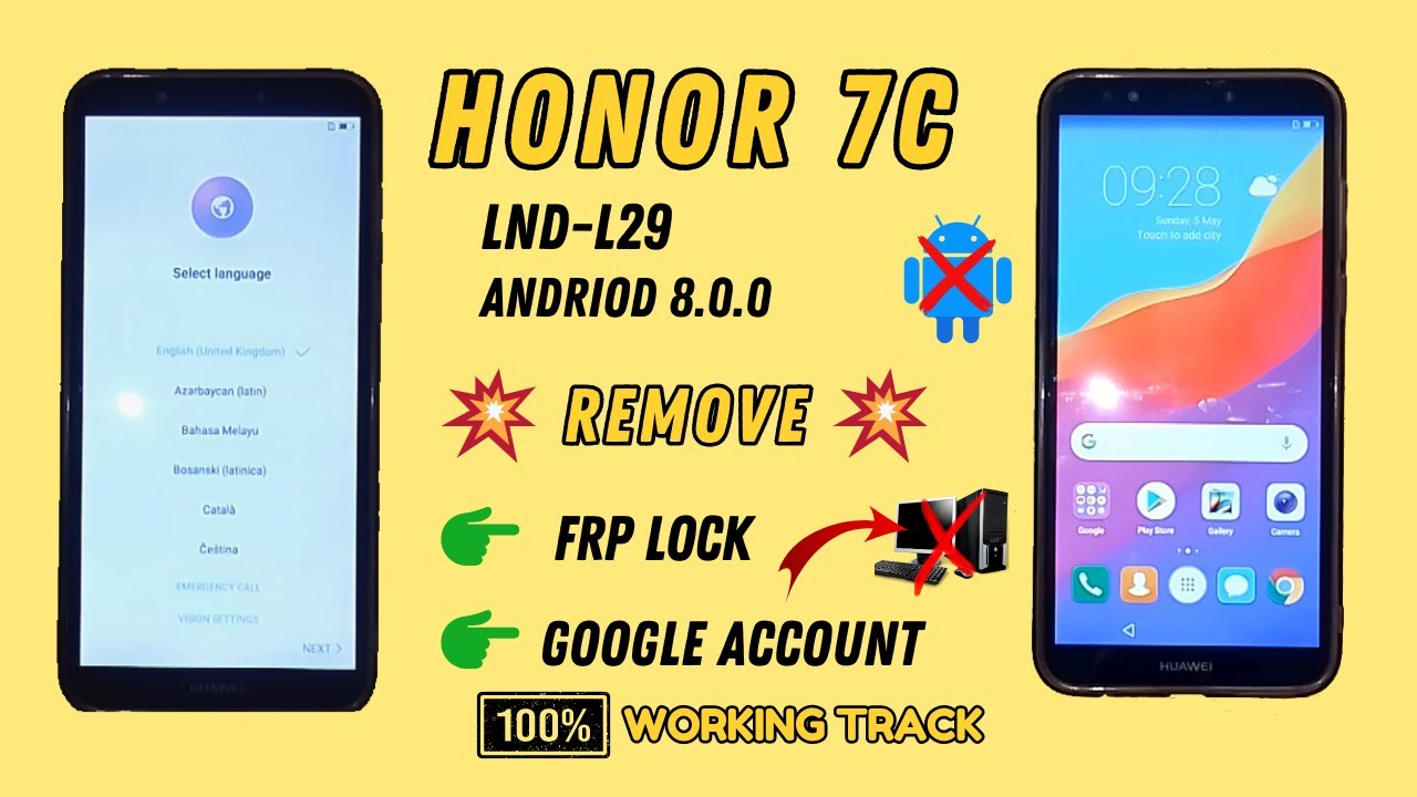 Honor 7C frp bypass without PC | Honor 7C (LND-L29) Honor 7C frp bypass without PC | Honor 7C (LND-L29)