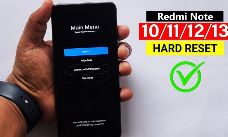 Redmi Note 10/11/12/13 : Hard Reset | Forgot Password | Redmi Note 10/11/12/13 : Hard Reset | Forgot Password |