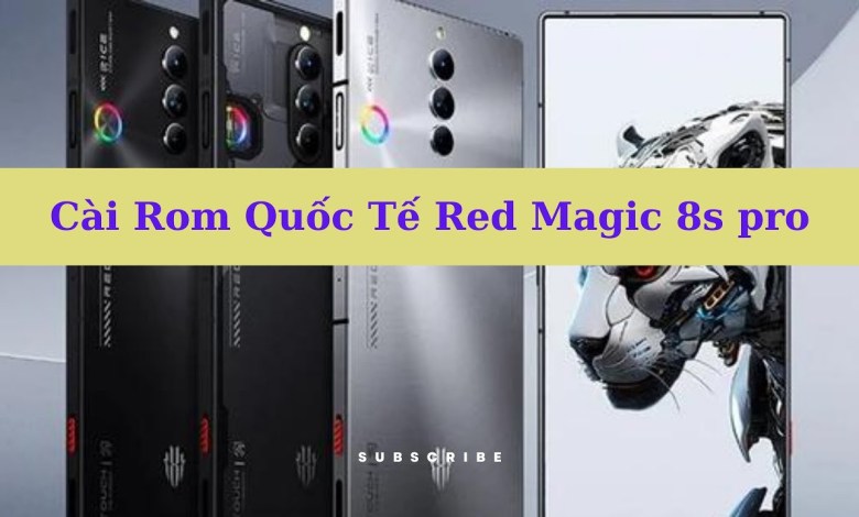 Install International Rom Red Magic 8s Pro NX729J Install International Rom Red Magic 8s Pro NX729J