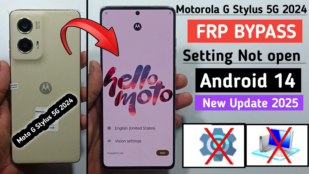 Unlock the Mystery Behind Motorola Moto G Stylus 5G 2024 FRP Bypass on Android 14 Unlock the Mystery Behind Motorola Moto G Stylus 5G 2024 FRP Bypass on Android 14