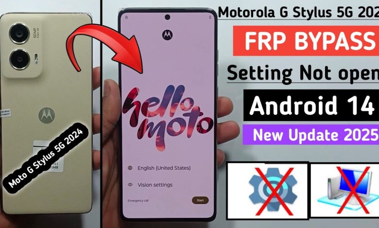 Unlock the Mystery Behind Motorola Moto G Stylus 5G 2024 FRP Bypass on Android 14 Unlock the Mystery Behind Motorola Moto G Stylus 5G 2024 FRP Bypass on Android 14