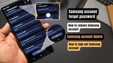 Samsung account password reset | how to sign out Samsung account password reset | how to sign out