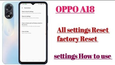 OPPO A18 All settings Reset factory reset settings || OPPO A18 All settings Reset factory reset settings ||