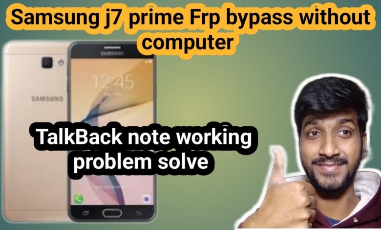 Samsung j7 prime Frp bypass without computer/ Samsung j7 prime Frp bypass without computer/