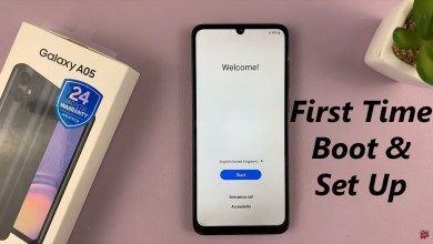 First Time Boot & Set Up Of Samsung Galaxy A05 First Time Boot & Set Up Of Samsung Galaxy A05