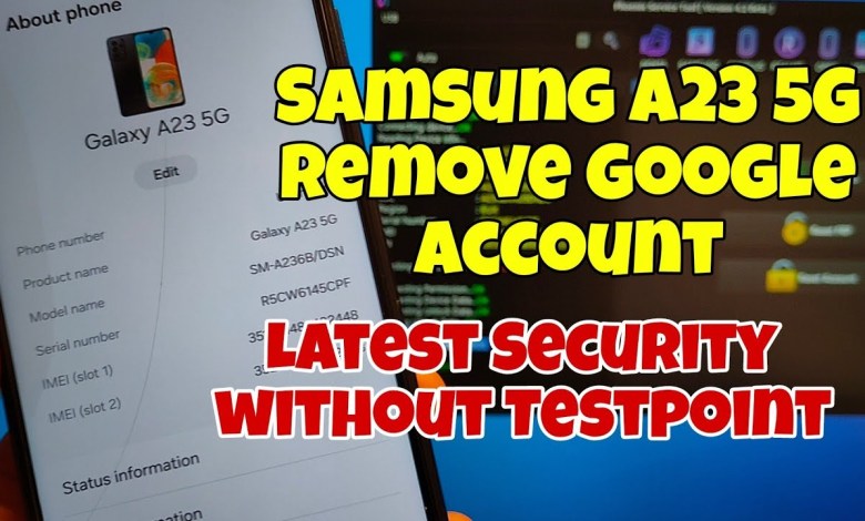 Game Over! Samsung A23 5G (SM-A236B), Remove Game Over! Samsung A23 5G (SM-A236B), Remove