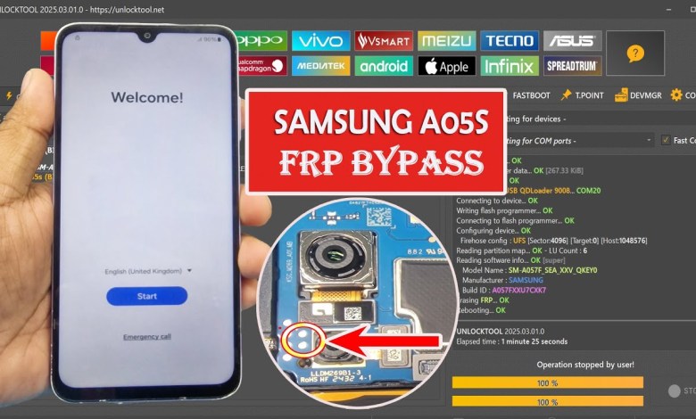 Unlock tool for Samsung Galaxy A05s (SM-A057F) Frp Bypass – Find out how to bypass FRP and unlock your device! Unlock tool for Samsung Galaxy A05s (SM-A057F) Frp Bypass – Find out how to bypass FRP and unlock your device!