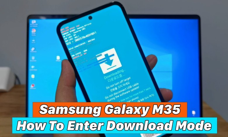 Samsung Galaxy M35 5G – How To Enter Download Mode Samsung Galaxy M35 5G – How To Enter Download Mode