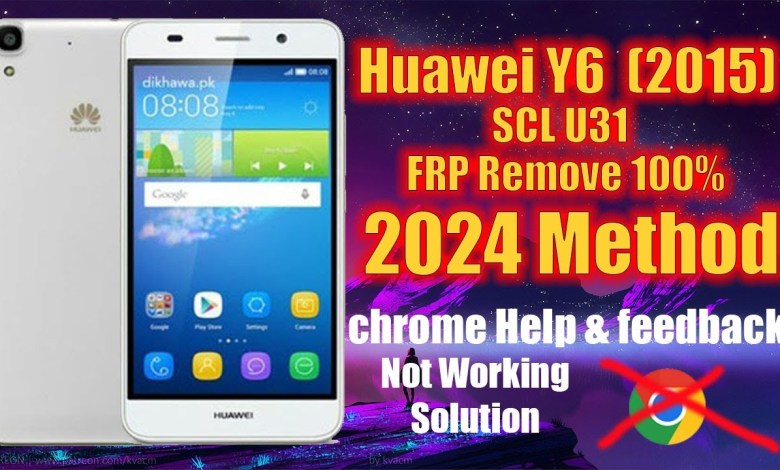 Huawei Y6 SCL-U31 Frp Bypass Without PC Help & Feedback Huawei Y6 SCL-U31 Frp Bypass Without PC Help & Feedback