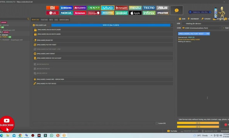 ViVO Y12s V2026 Frp unlocktool ViVO Y12s V2026 Frp unlocktool