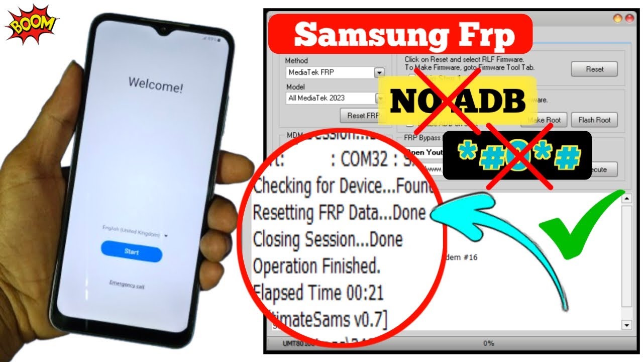 All Samsung Android 13 FRP Bypass/Unlock No Code *#0*# All Samsung Android 13 FRP Bypass/Unlock No Code *#0*#