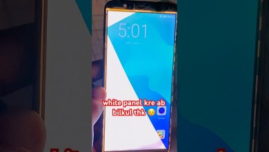 If the panel of Android mobile is white then how to do it If the panel of Android mobile is white then how to do it
