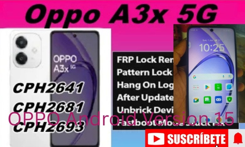 Unlocking Secrets: Bypass FRP on Oppo A3X (CPH 2681) for Android 15! Unlocking Secrets: Bypass FRP on Oppo A3X (CPH 2681) for Android 15!