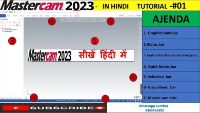 How to learn Master Cam. All Command basics details – in How to learn Master Cam. All Command basics details – in