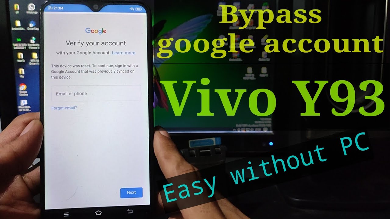 Vivo Y93 google account bypass #frp_bypass_vivo_y93 Vivo Y93 google account bypass #frp_bypass_vivo_y93