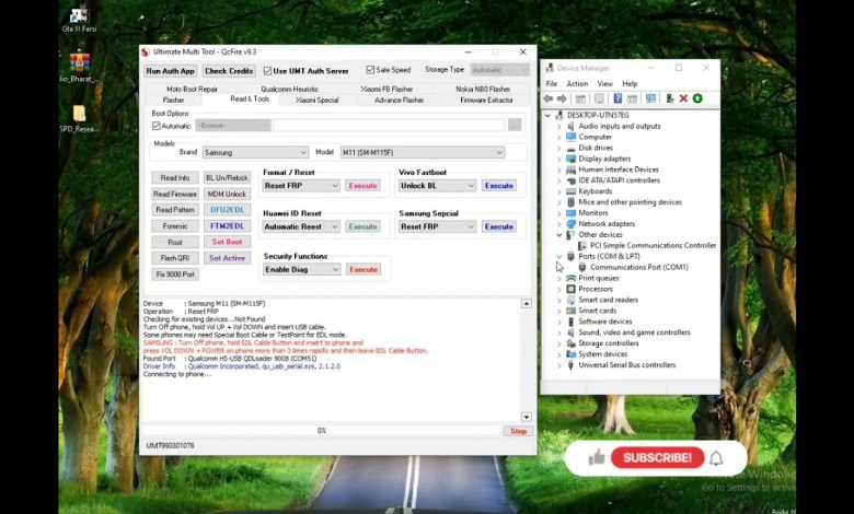 Samsung M11 Frp Unlock Umt Qcfire (Google Account) Samsung M11 Frp Unlock Umt Qcfire (Google Account)