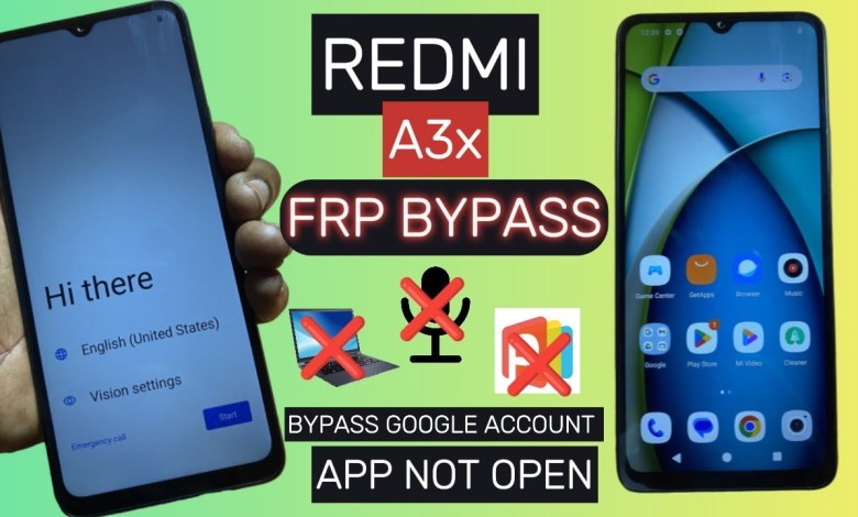 All Redmi A3x FRP Bypass || Google Account Unlock || All Redmi A3x FRP Bypass || Google Account Unlock ||