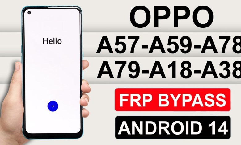OPPO A57/A59/A78/A79/A18/A38 – GOOGLE ACCOUNT BYPASS OPPO A57/A59/A78/A79/A18/A38 – GOOGLE ACCOUNT BYPASS