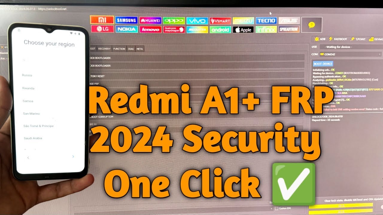 Redmi A1 Plus Frp Bypass Unlock Tool | Redmi Frp Redmi A1 Plus Frp Bypass Unlock Tool | Redmi Frp