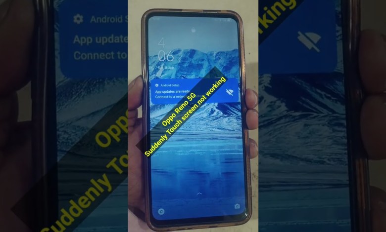 Oppo Reno 5G Touch screen not working Oppo Reno 5G Touch screen not working