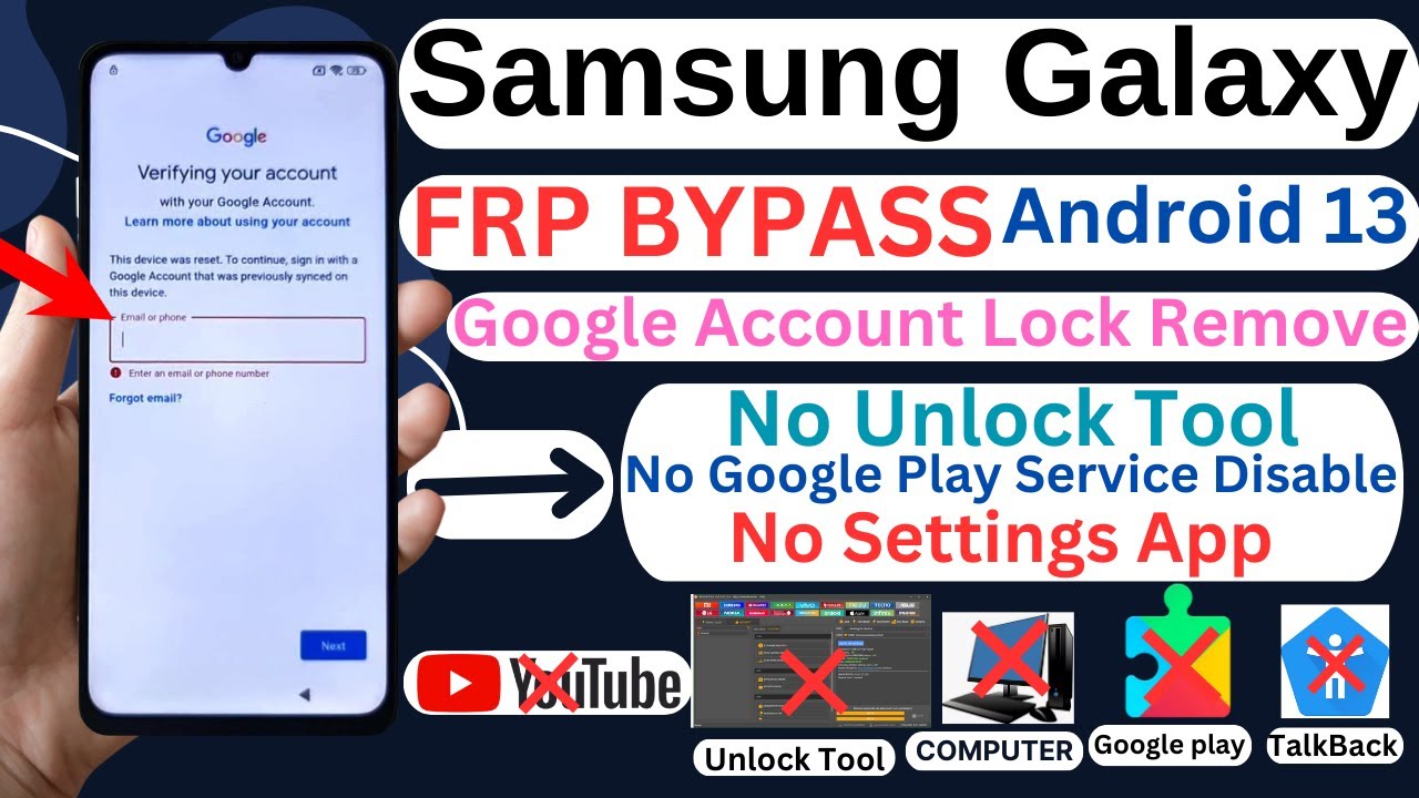Discover How to Bypass FRP on Samsung Galaxy Android 13 Without a PC in 2024 Discover How to Bypass FRP on Samsung Galaxy Android 13 Without a PC in 2024