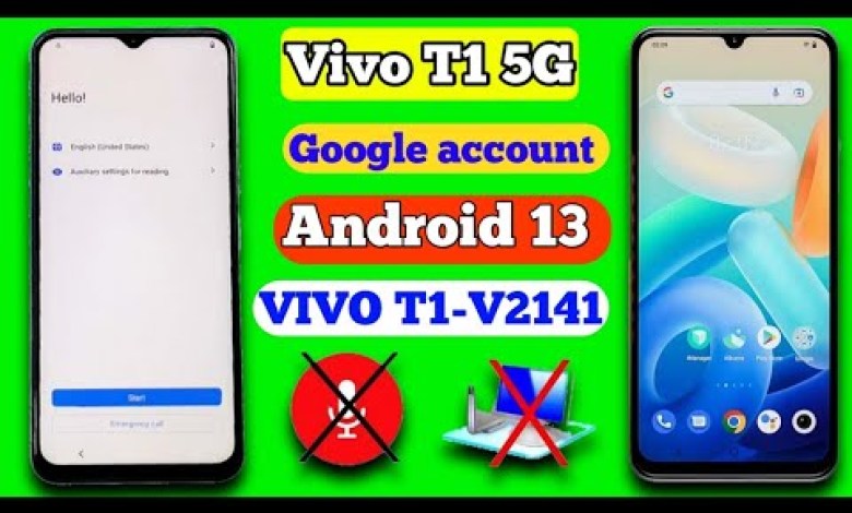 Vivo T1 5G FRP Bypass Android 13 Update _ Vivo T1 Vivo T1 5G FRP Bypass Android 13 Update _ Vivo T1