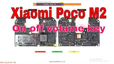 Xiaomi Poco M2 on off volume key jumper solution Xiaomi Poco M2 on off volume key jumper solution