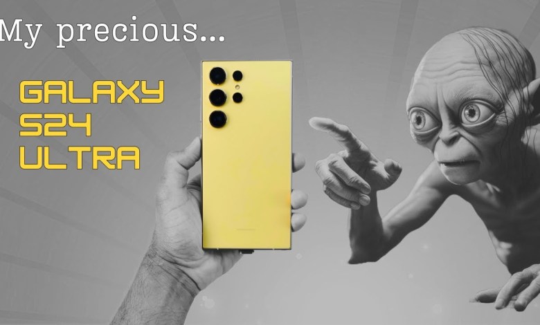 Samsung Galaxy S24 Ultra Titanium Yellow Colour Samsung Galaxy S24 Ultra Titanium Yellow Colour