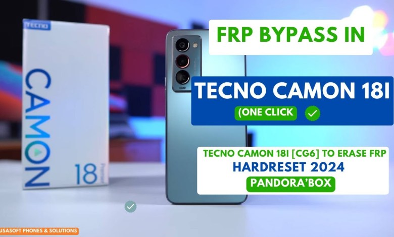 FRP BYPASS |REMOVE IN TECNO CAMON 18i |TECNO CG6 WIPE FRP BYPASS |REMOVE IN TECNO CAMON 18i |TECNO CG6 WIPE
