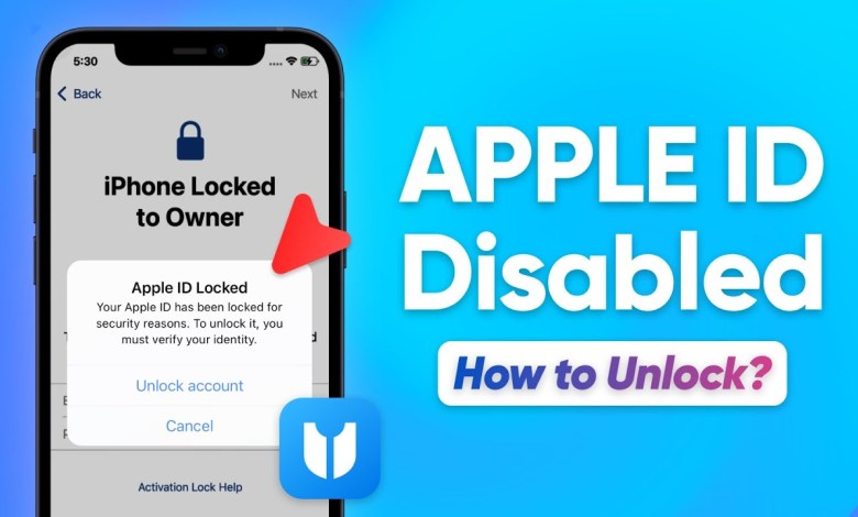 Apple ID Disabled? How to Unlock iCloud Activation Lock Apple ID Disabled? How to Unlock iCloud Activation Lock