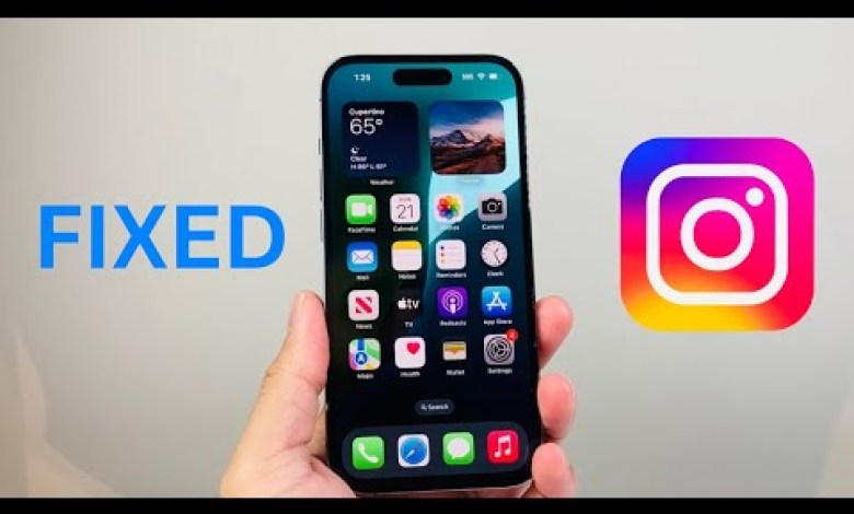 How to Fix Instagram Not Working on iPhone (2024) How to Fix Instagram Not Working on iPhone (2024)