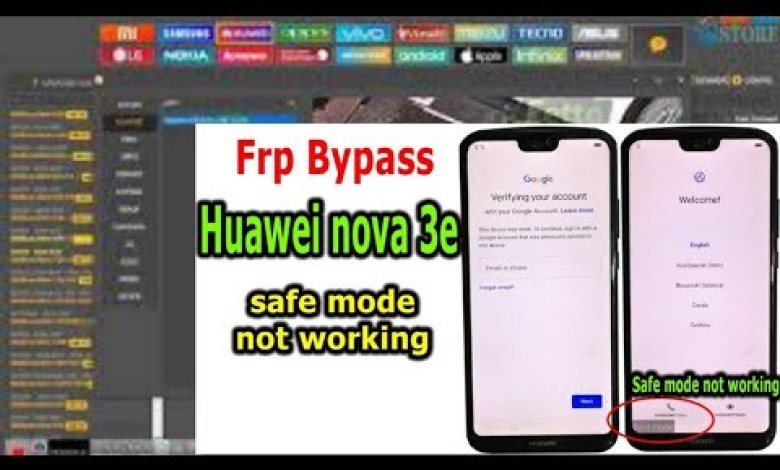 Huawei nova 3E frp bypass unlock tool 2024 Huawei nova 3E frp bypass unlock tool 2024