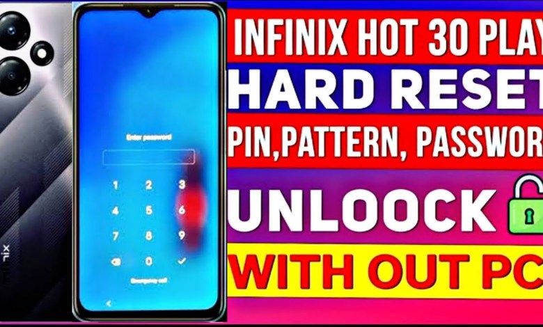 INFINIX HOT 30I HOT 30 PLAY HARD RESET( New Trick ) INFINIX HOT 30I HOT 30 PLAY HARD RESET( New Trick )